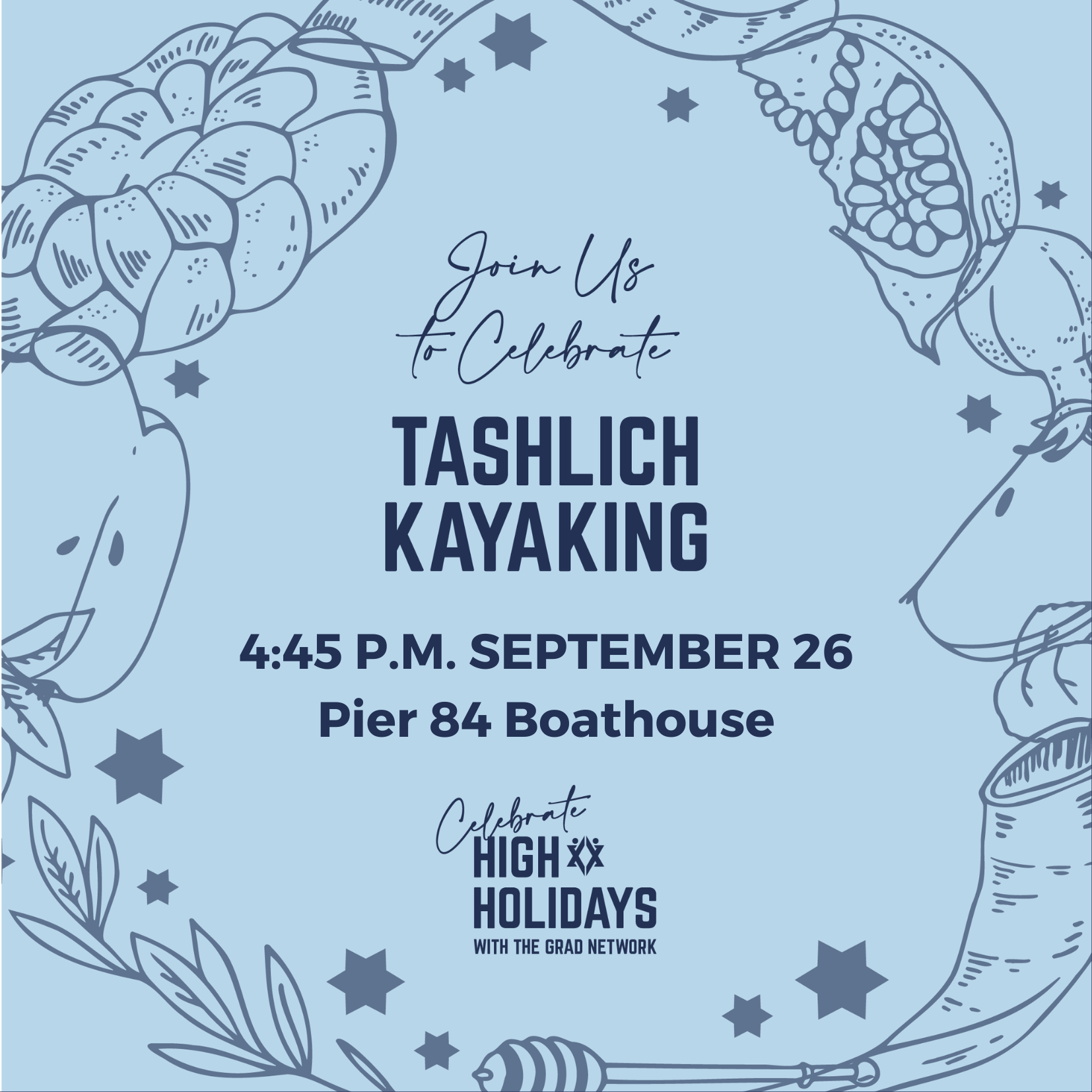 Tashlich Kayaking | 4:45 p.m. September 26 - logo